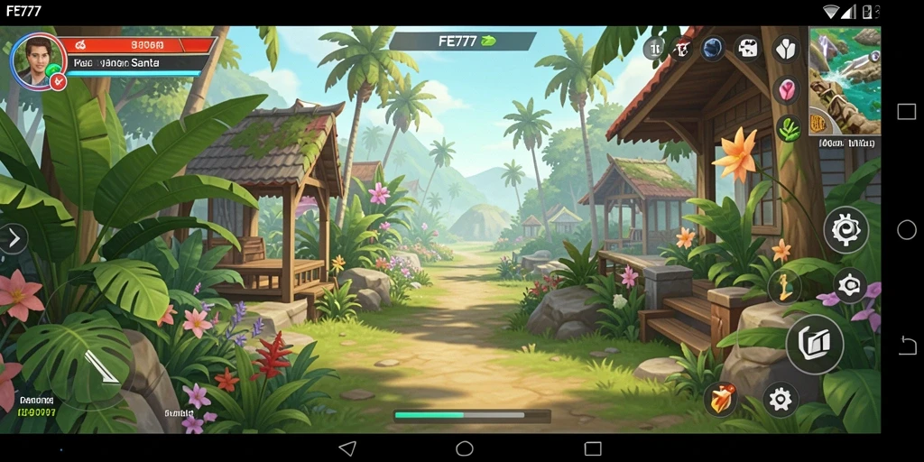 Tampilan gameplay FE777 yang seru dan menghibur para pemain.