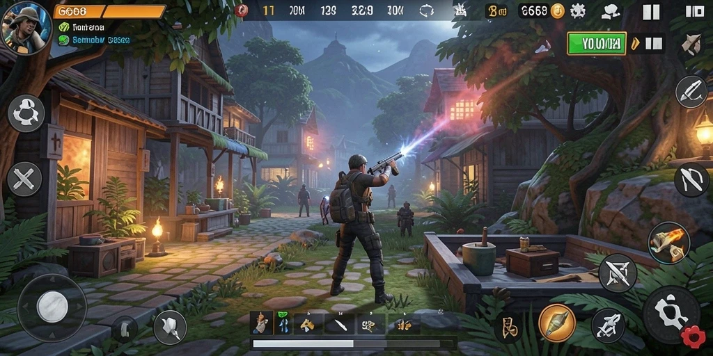 Screenshot G668 menampilkan gameplay simulasi yang mendalam dan menarik.