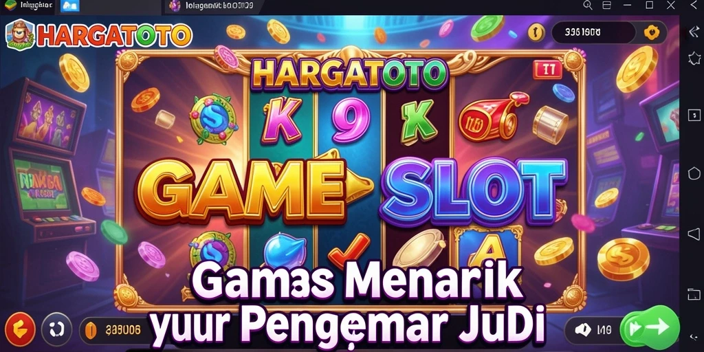 Tampilan gameplay HARGATOTO yang menarik dan seru.