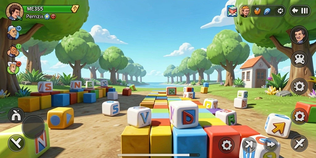 Tampilan gameplay menarik dalam permainan Puzzle ME355.