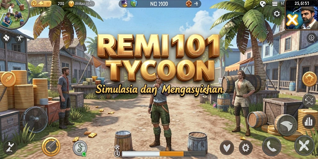 Tampilan gameplay <strong>REMI101</strong> yang seru dan menarik.