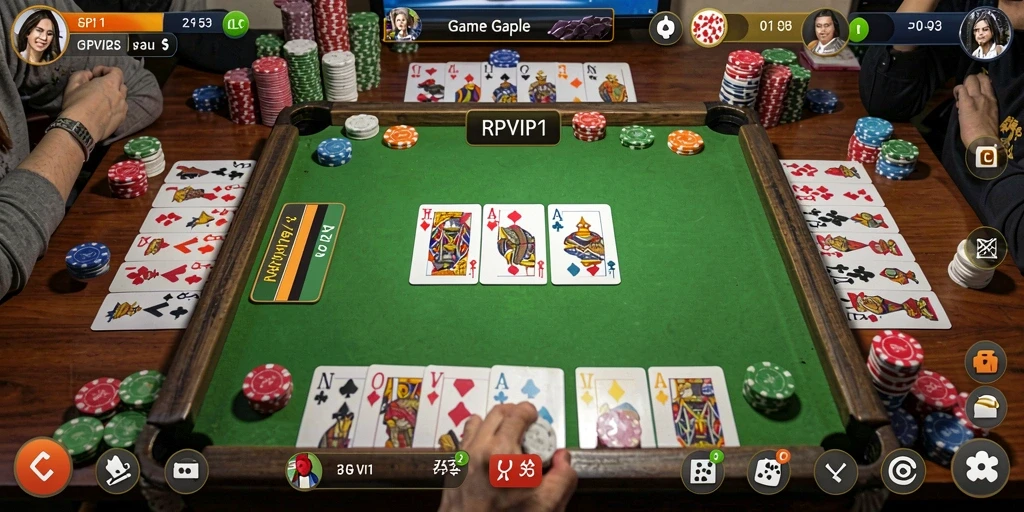 Tampilan gameplay seru dan menarik dari RPVIP1.